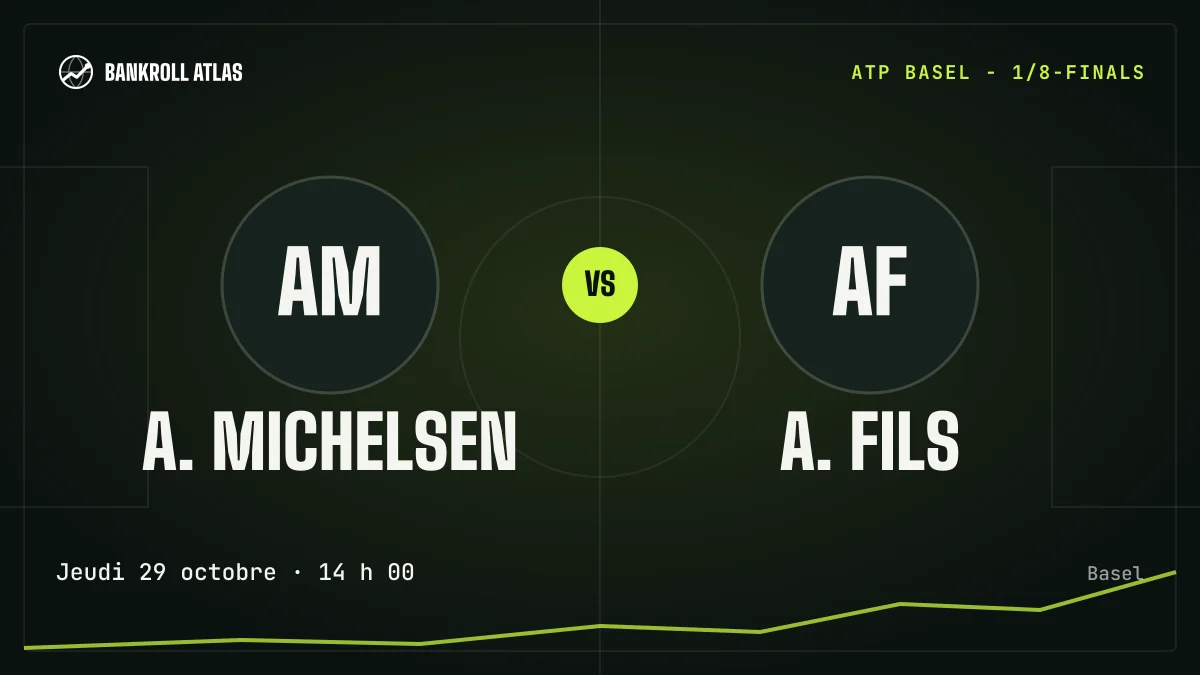 A. Michelsen – A. Fils · ATP · Jeudi 29 octobre · 14 h 00
