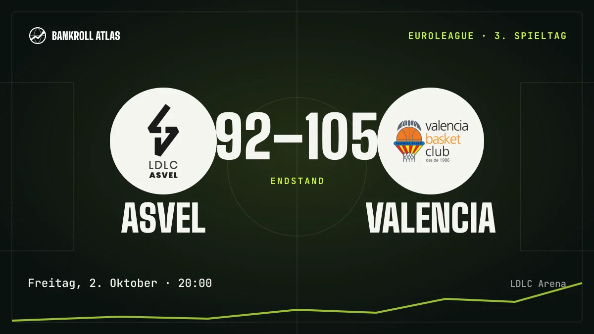 ASVEL – Valencia · EuroLeague · 92-105