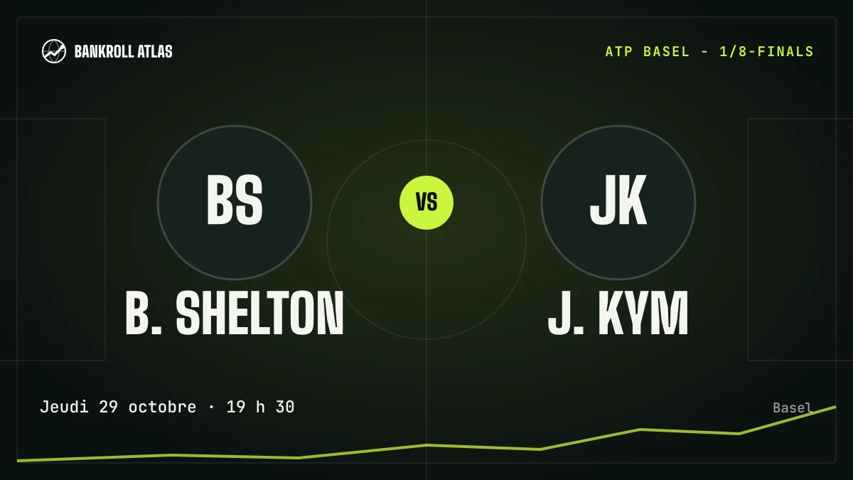 B. Shelton – J. Kym · ATP · Jeudi 29 octobre · 19 h 30