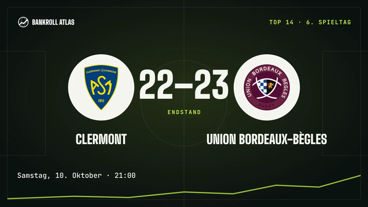 Clermont – Union Bordeaux-Bègles · Top 14 · 22-23