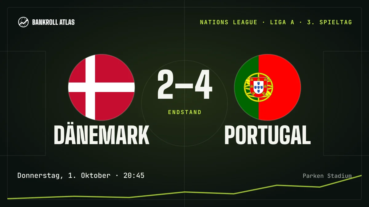 Dänemark – Portugal · Nations League · 2-4