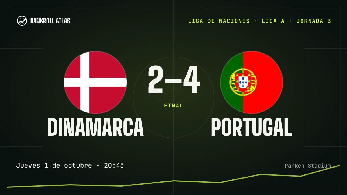 Dinamarca – Portugal · Liga de Naciones · 2-4
