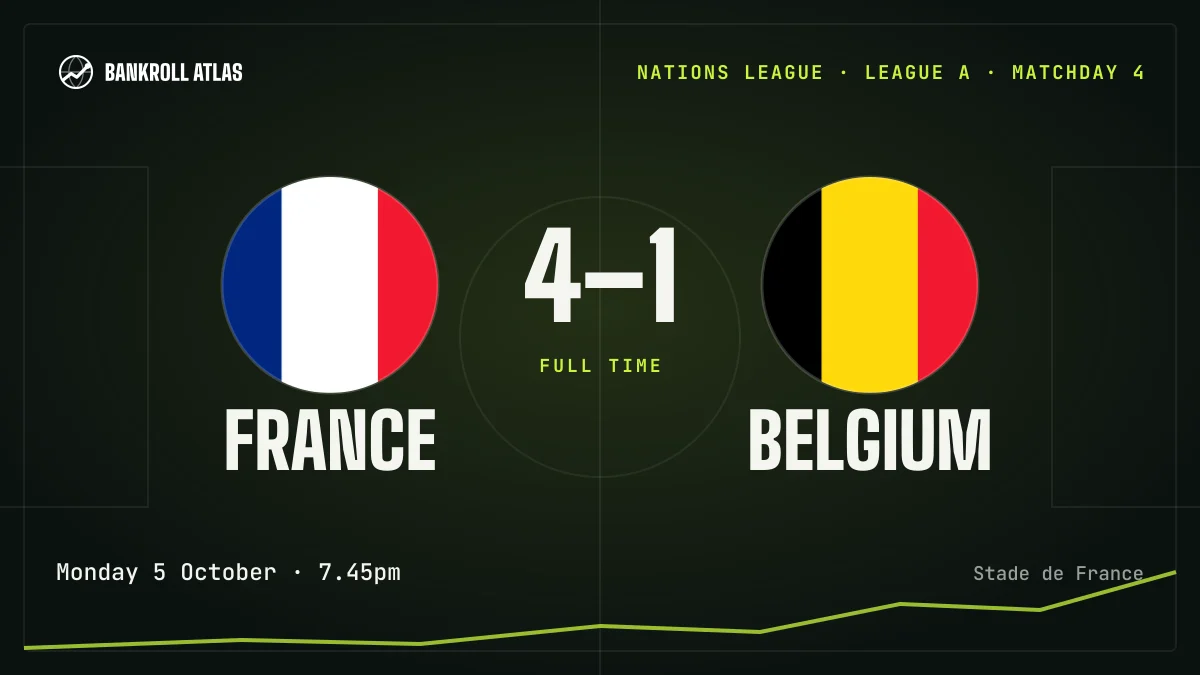 France – Belgium · Nations League · 4-1