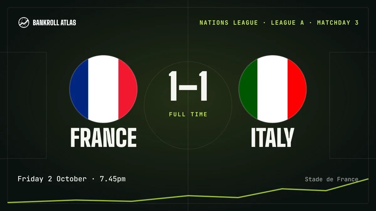 France – Italy · Nations League · 1-1