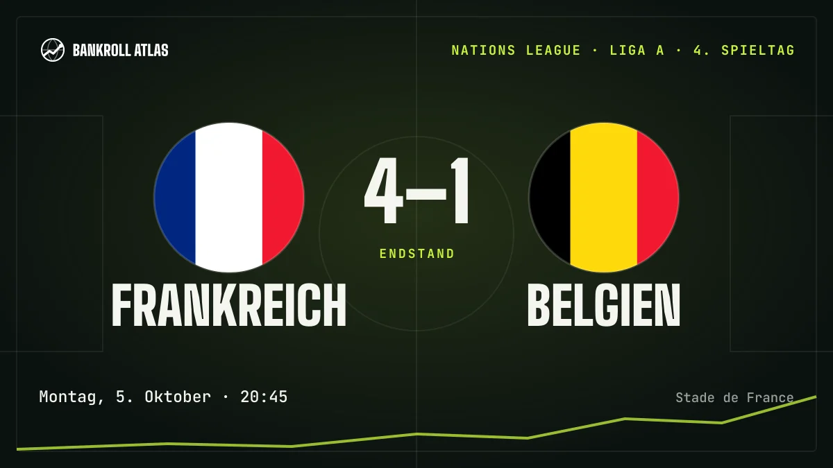 Frankreich – Belgien · Nations League · 4-1