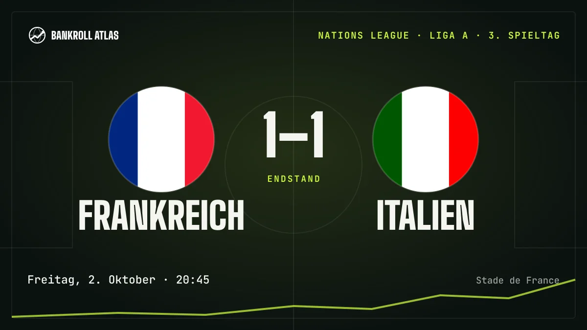 Frankreich – Italien · Nations League · 1-1