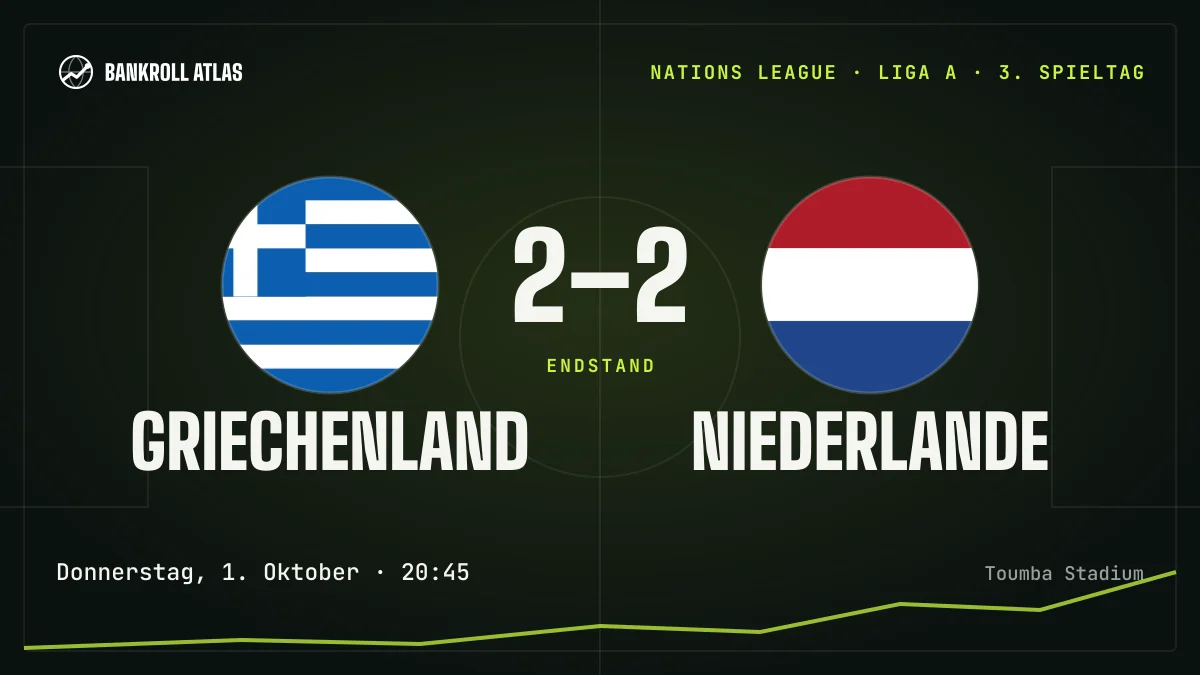 Griechenland – Niederlande · Nations League · 2-2