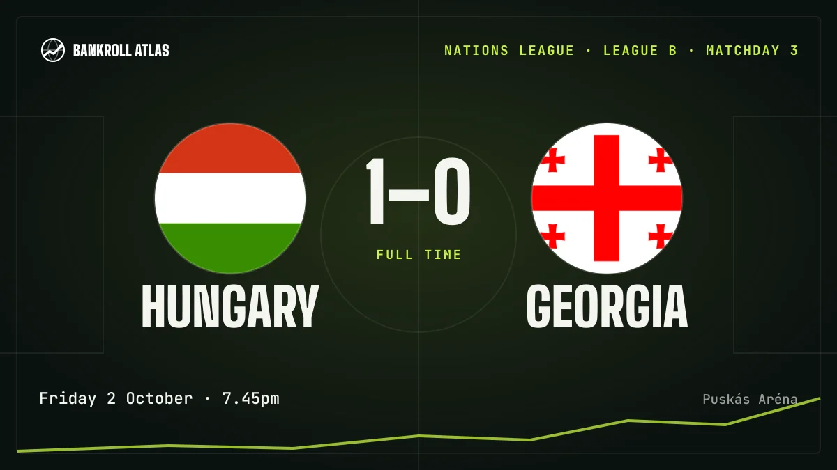 Hungary – Georgia · Nations League · 1-0