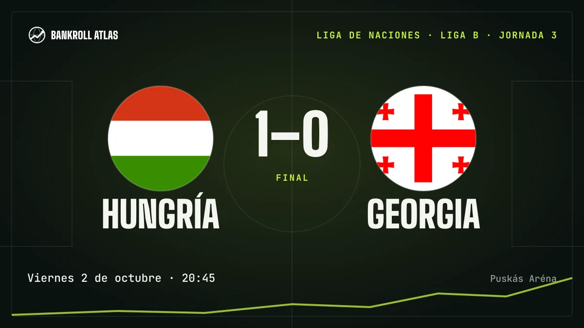 Hungría – Georgia · Liga de Naciones · 1-0