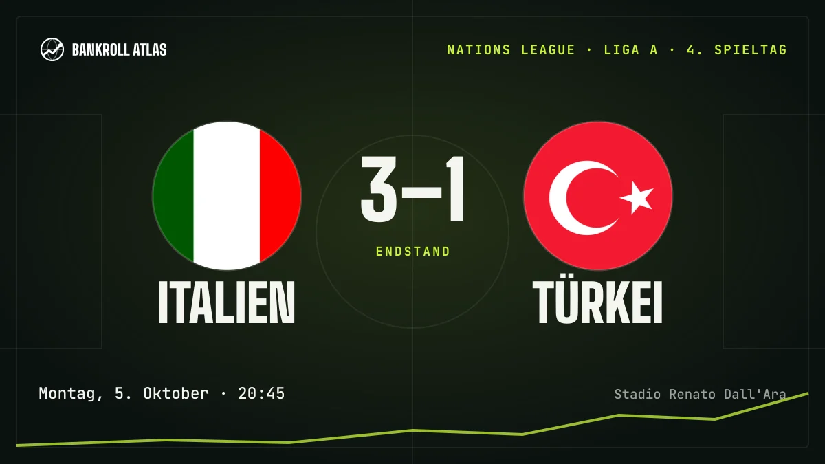 Italien – Türkei · Nations League · 3-1