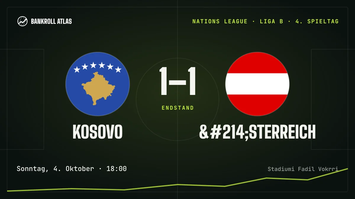 Kosovo – Österreich · Nations League · 1-1