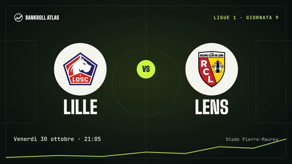 Lille – Lens · Ligue 1 · Venerdì 30 ottobre · 21:05