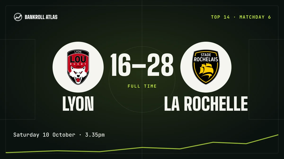Lyon – La Rochelle · Top 14 · 16-28