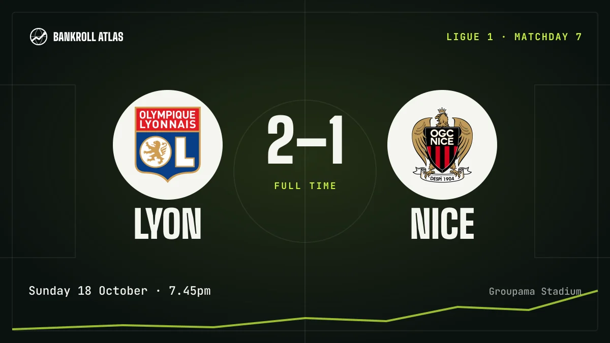 Lyon – Nice · Ligue 1 · 2-1