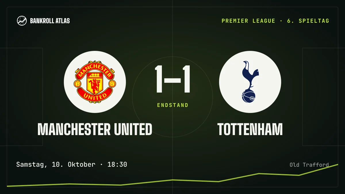 Manchester United – Tottenham · Premier League · 1-1