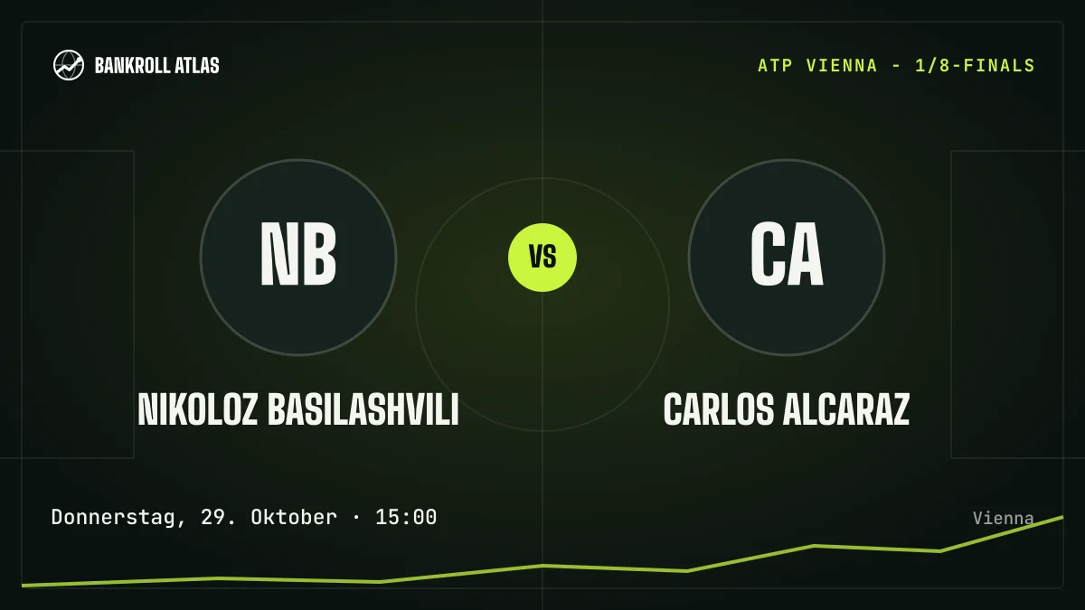 Nikoloz Basilashvili – Carlos Alcaraz · ATP · Donnerstag, 29. Oktober · 15:00
