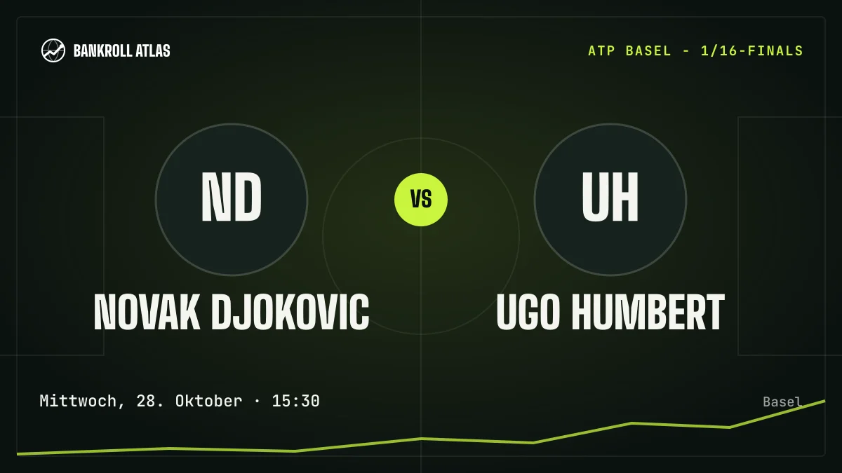 Novak Djokovic – Ugo Humbert · ATP · Mittwoch, 28. Oktober · 15:30