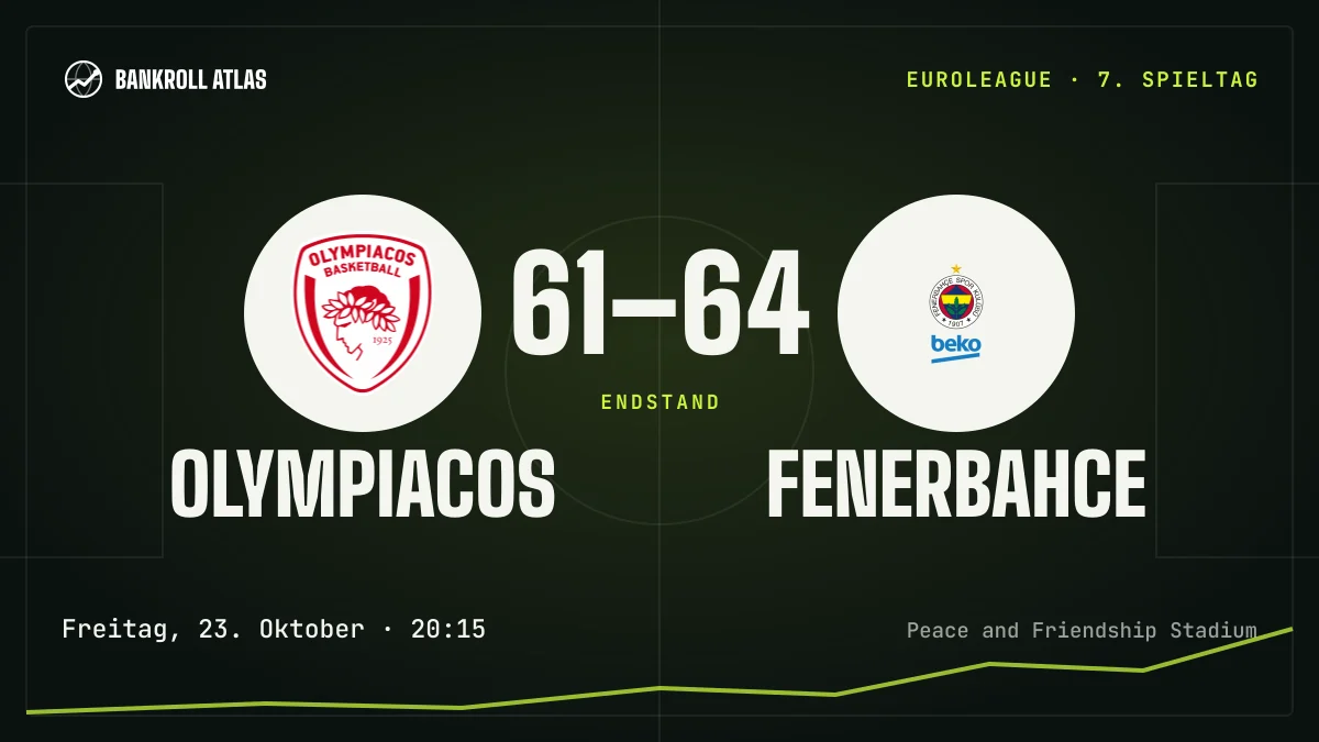Olympiacos – Fenerbahce · EuroLeague · 61-64