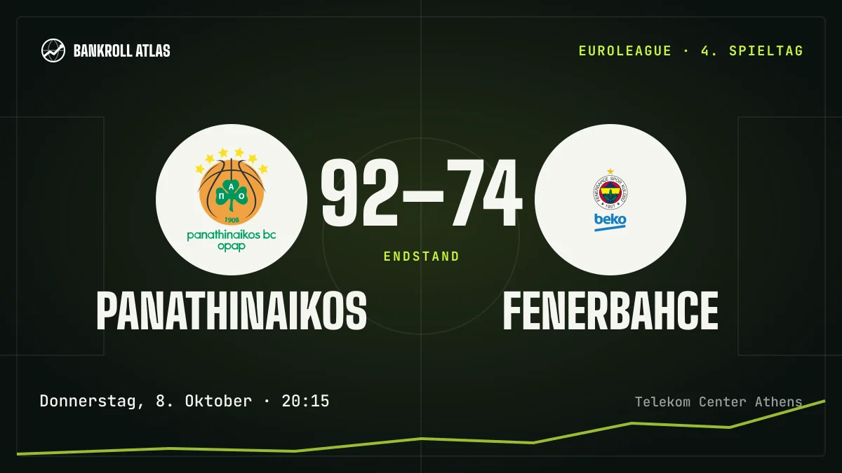 Panathinaikos – Fenerbahce · EuroLeague · 92-74
