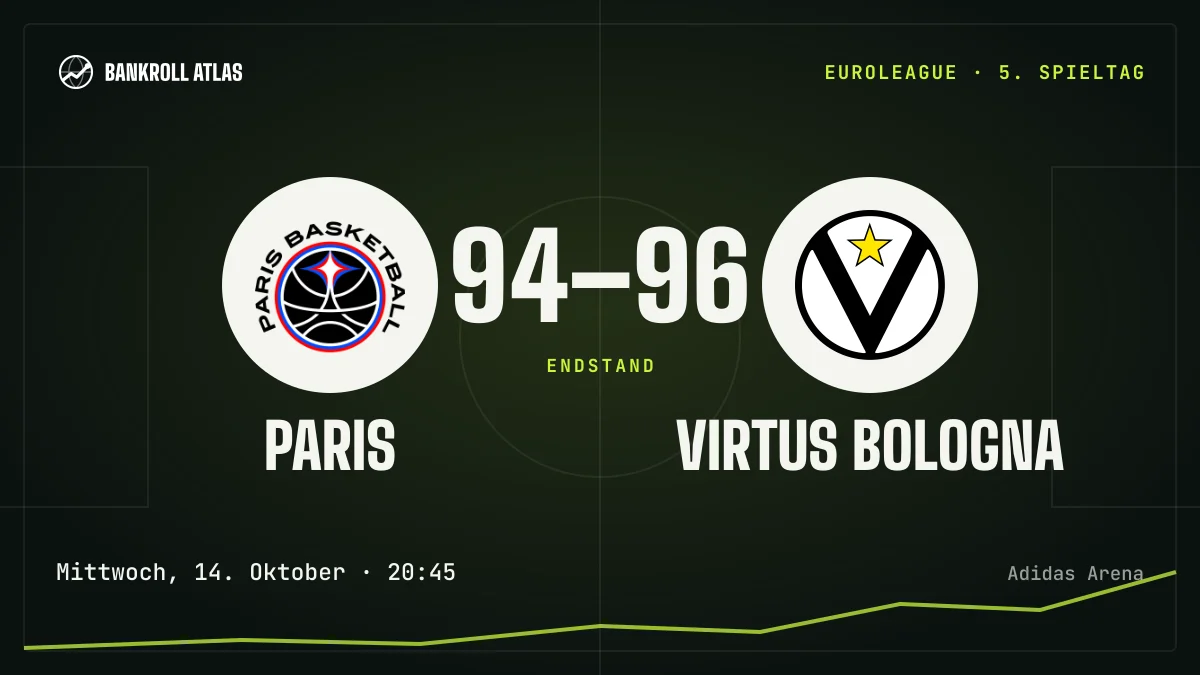 Paris – Virtus Bologna · EuroLeague · 94-96