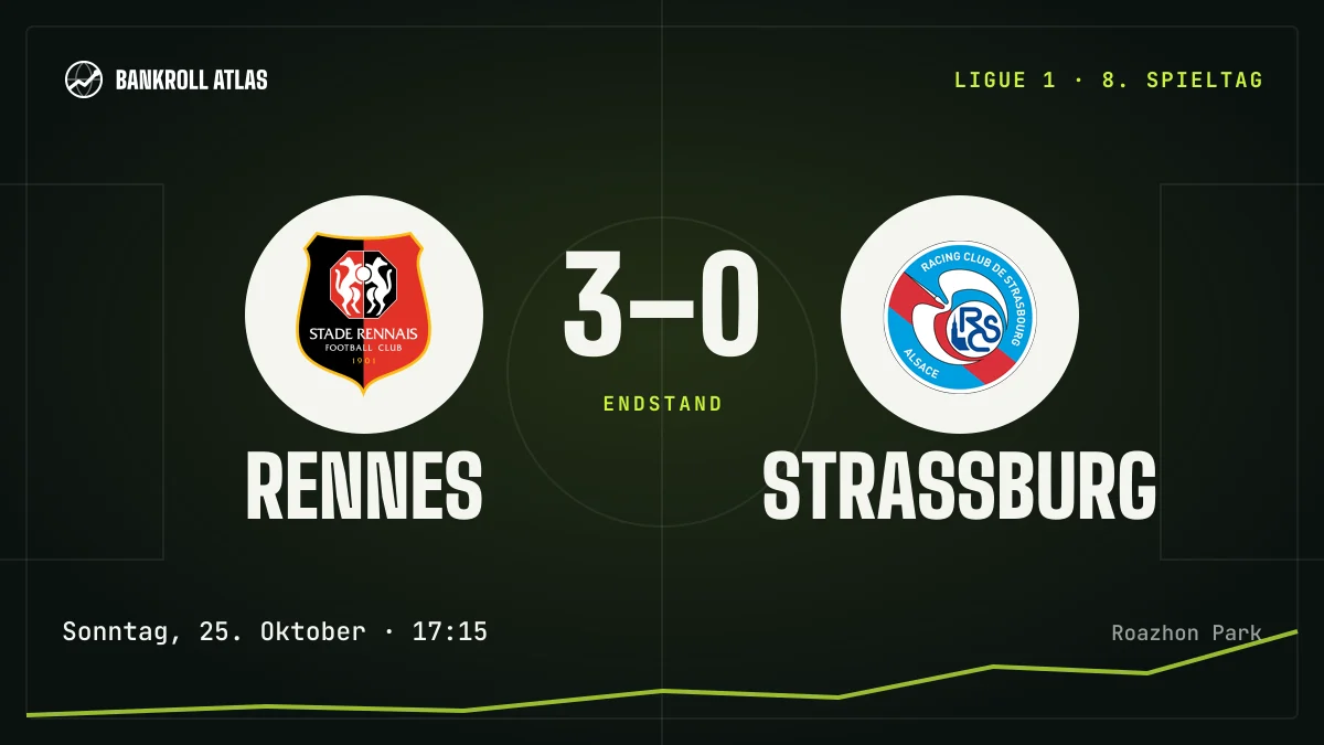 Rennes – Straßburg · Ligue 1 · 3-0