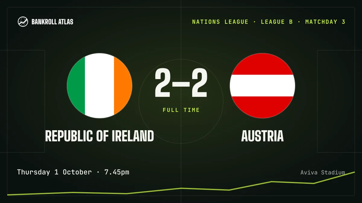 Republic of Ireland – Austria · Nations League · 2-2