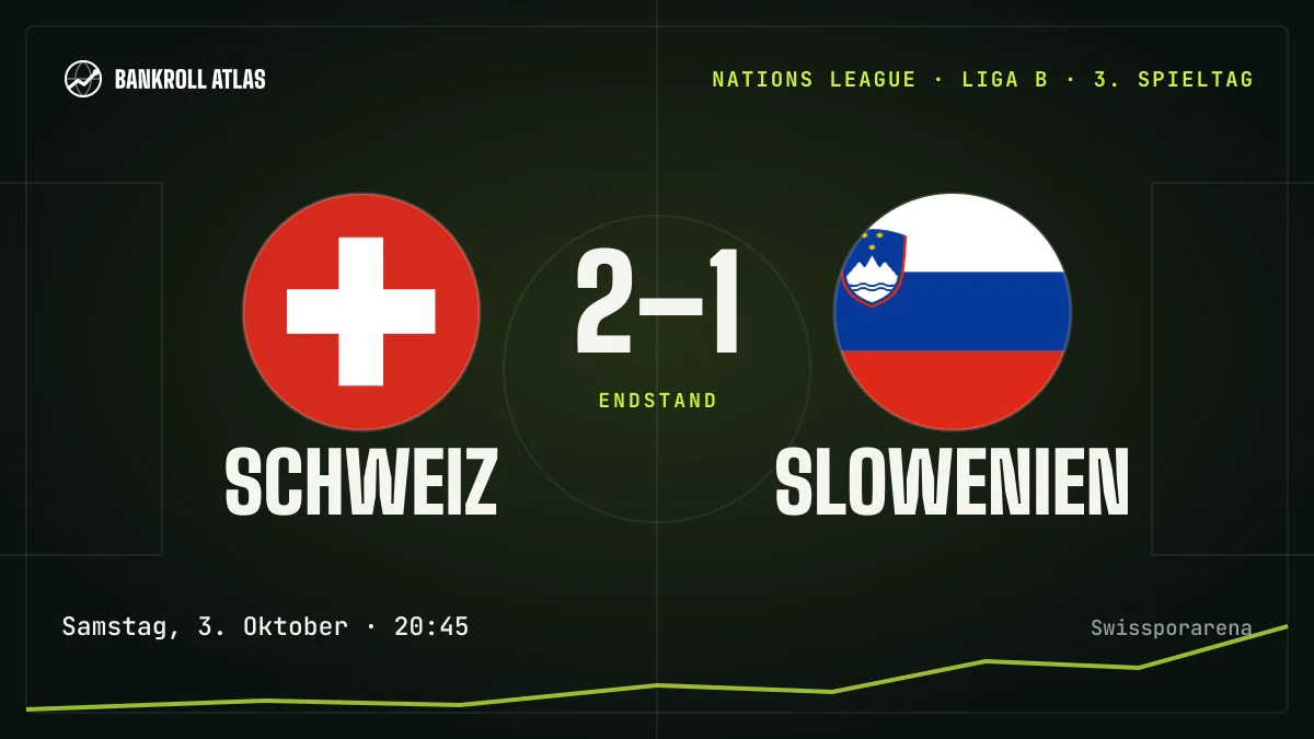 Schweiz – Slowenien · Nations League · 2-1
