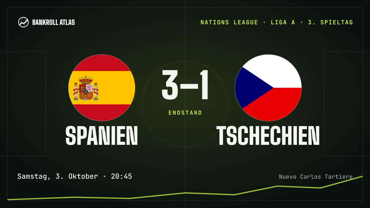 Spanien – Tschechien · Nations League · 3-1