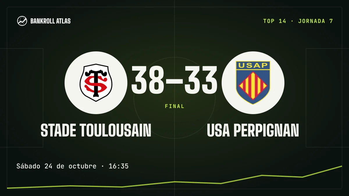 Stade Toulousain – USA Perpignan · Top 14 · 38-33