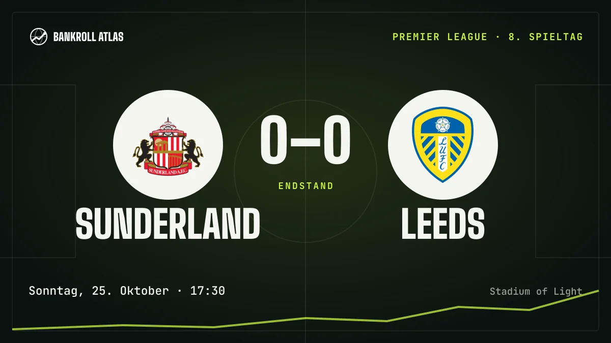 Sunderland – Leeds · Premier League · 0-0