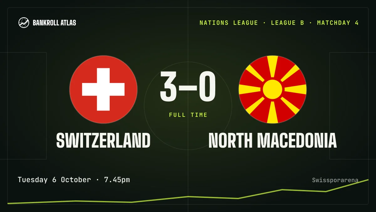 Switzerland – North Macedonia · Nations League · 3-0