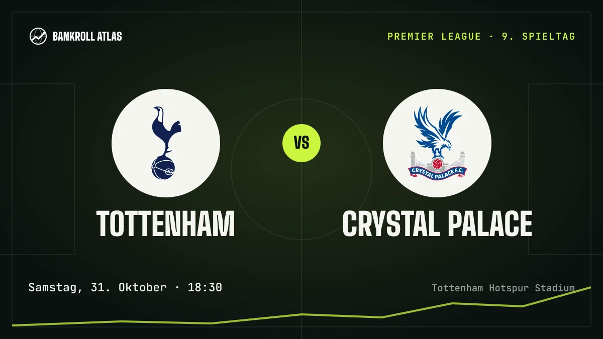 Tottenham – Crystal Palace · Premier League · Samstag, 31. Oktober · 18:30