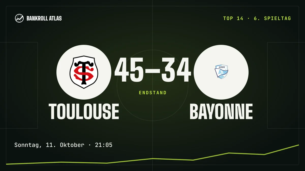 Toulouse – Bayonne · Top 14 · 45-34