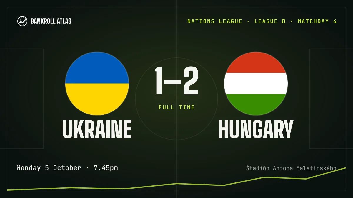Ukraine – Hungary · Nations League · 1-2