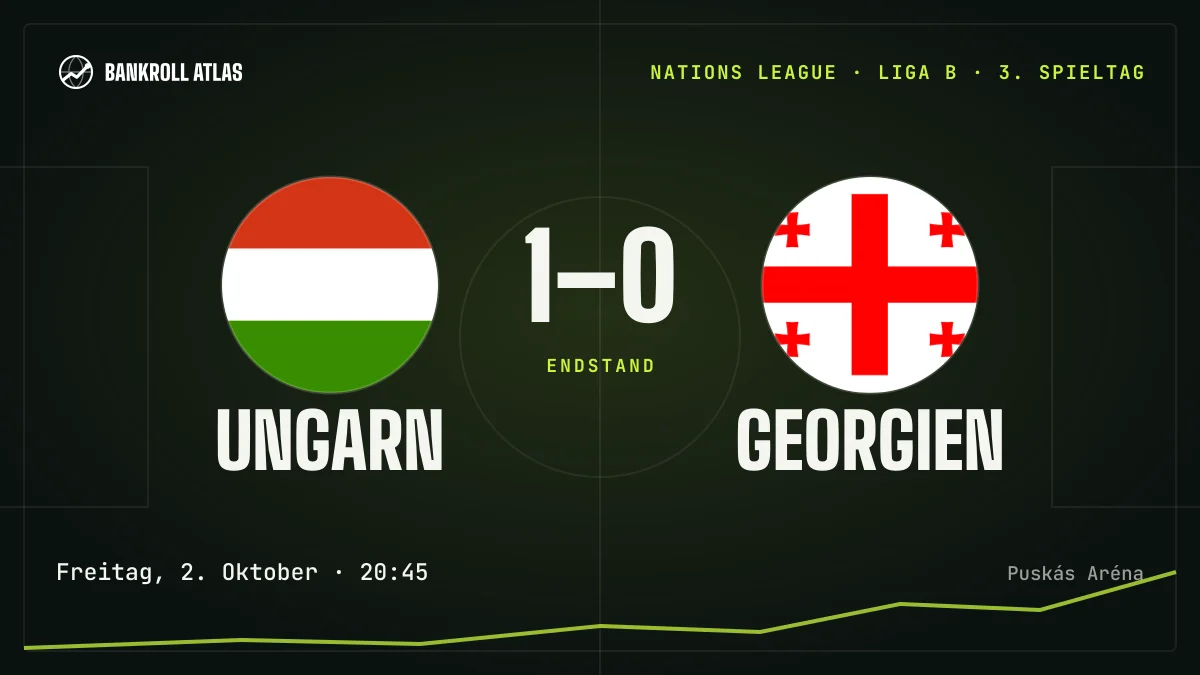 Ungarn – Georgien · Nations League · 1-0