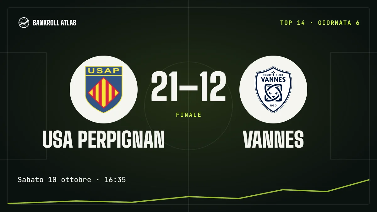 USA Perpignan – Vannes · Top 14 · 21-12