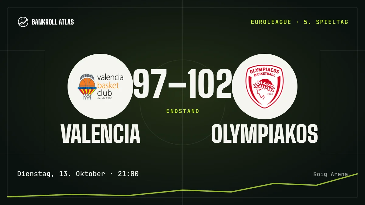 Valencia – Olympiakos · EuroLeague · 97-102