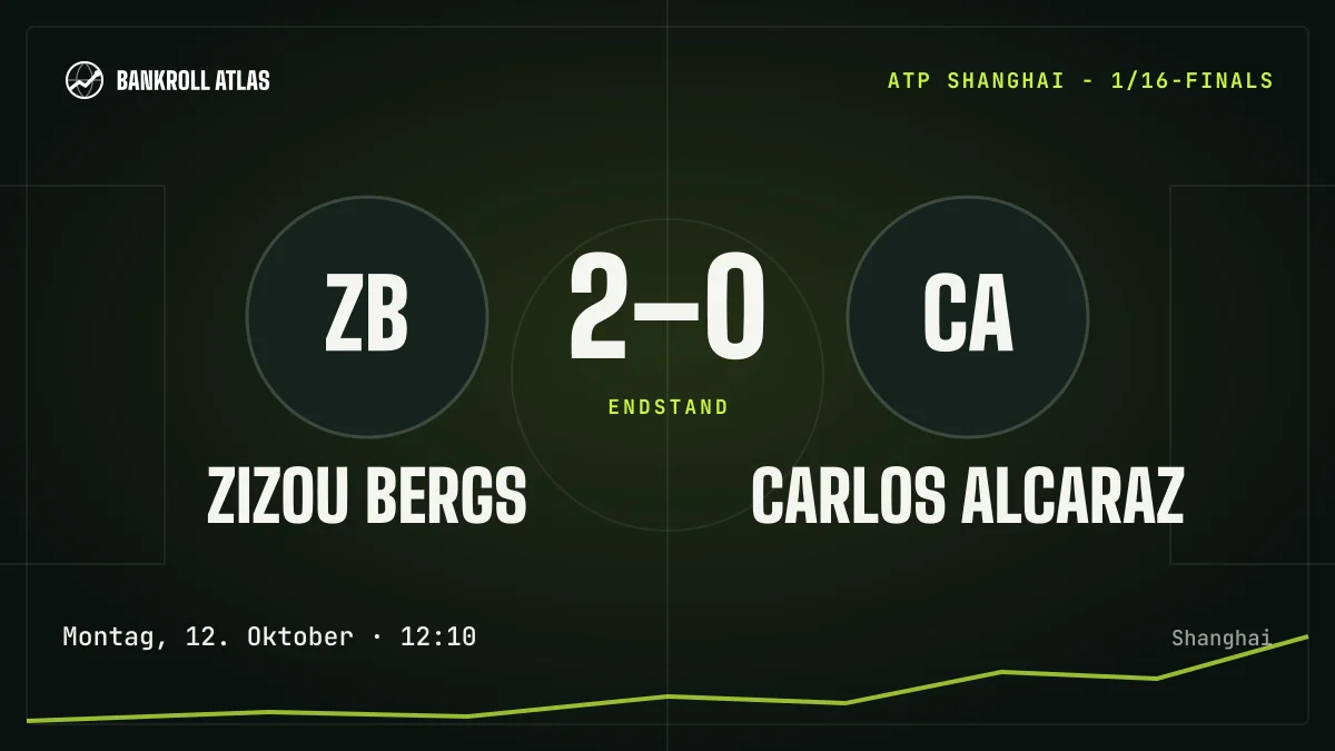 Zizou Bergs – Carlos Alcaraz · ATP · 2-0